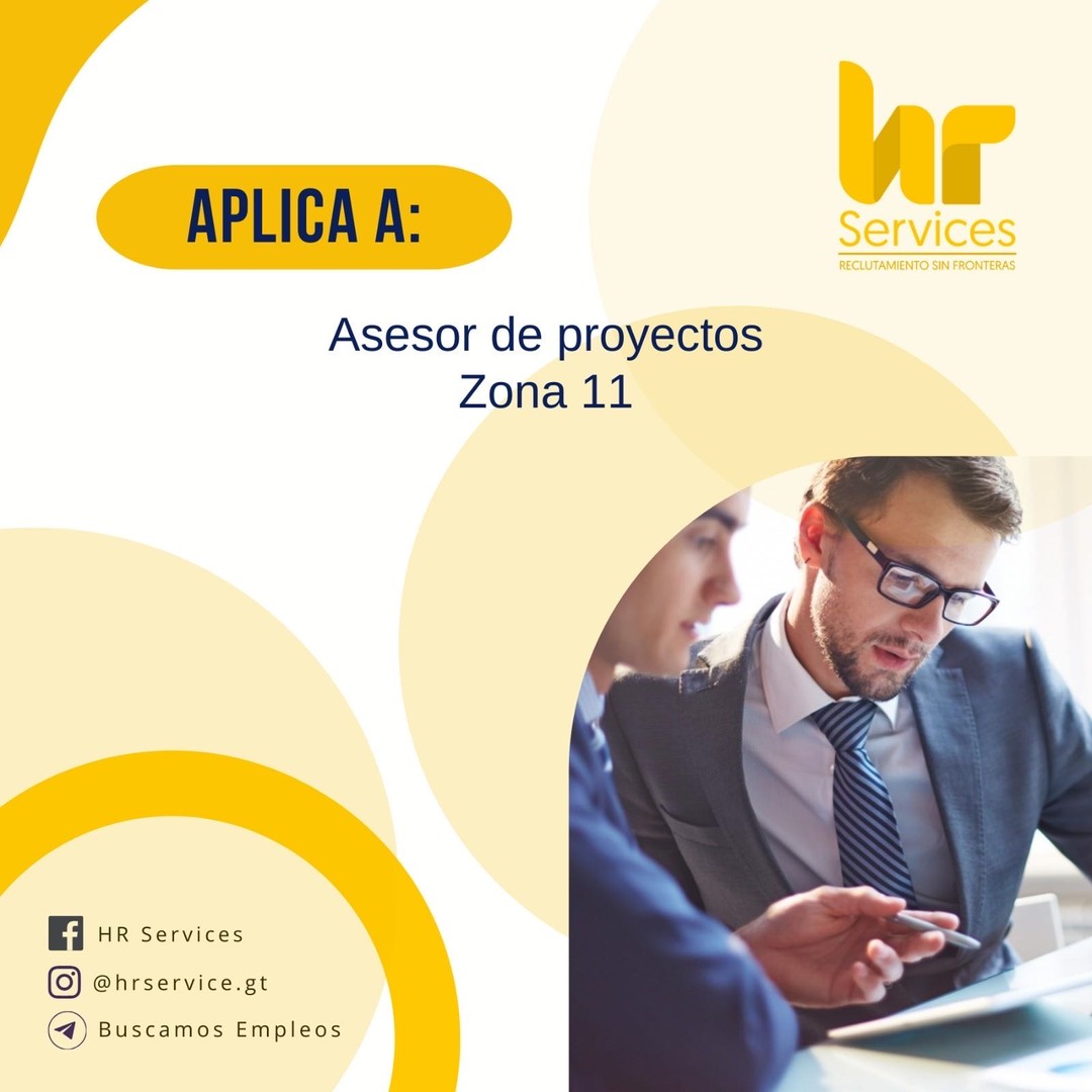 Asesor de proyectos en Zona 11