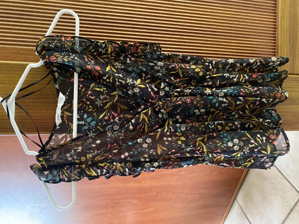 Blusa Zara de flores