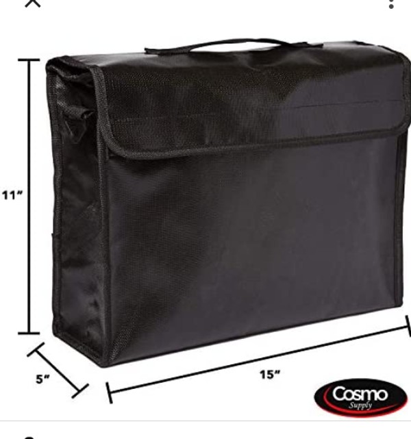 Bolsa Ignífuga para resguardo de Documentos