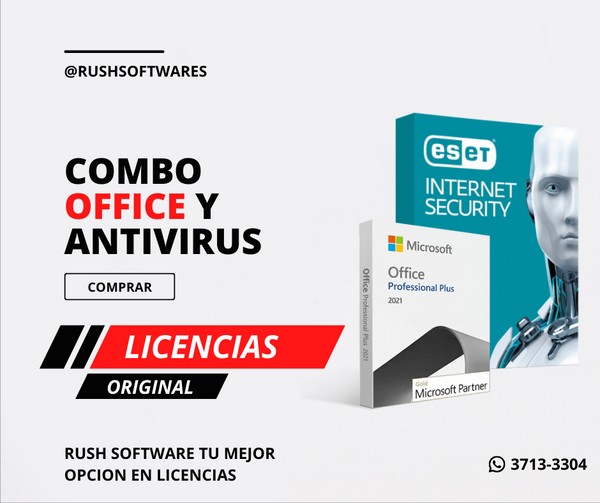 Combo Office 2021 + Antivirus Eset