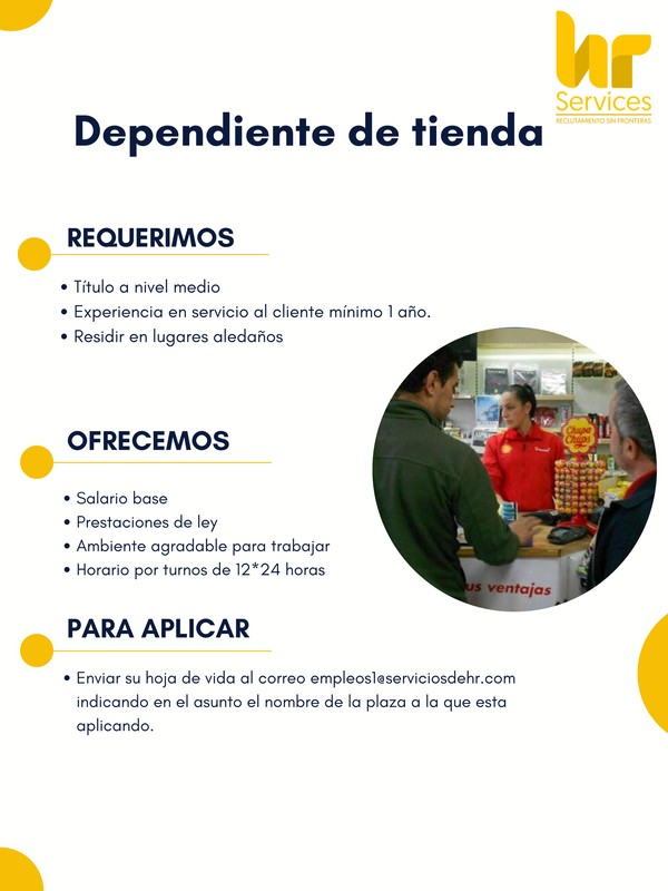 Dependientes de tienda
