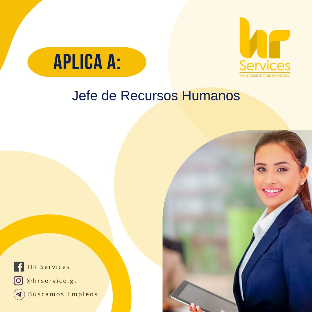 Jefe de Recursos Humanos