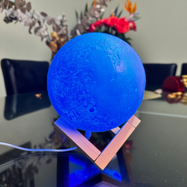Lampara de Luna 3D