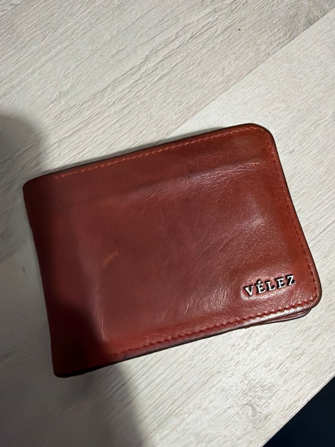 Velez Brown Leather Wallet