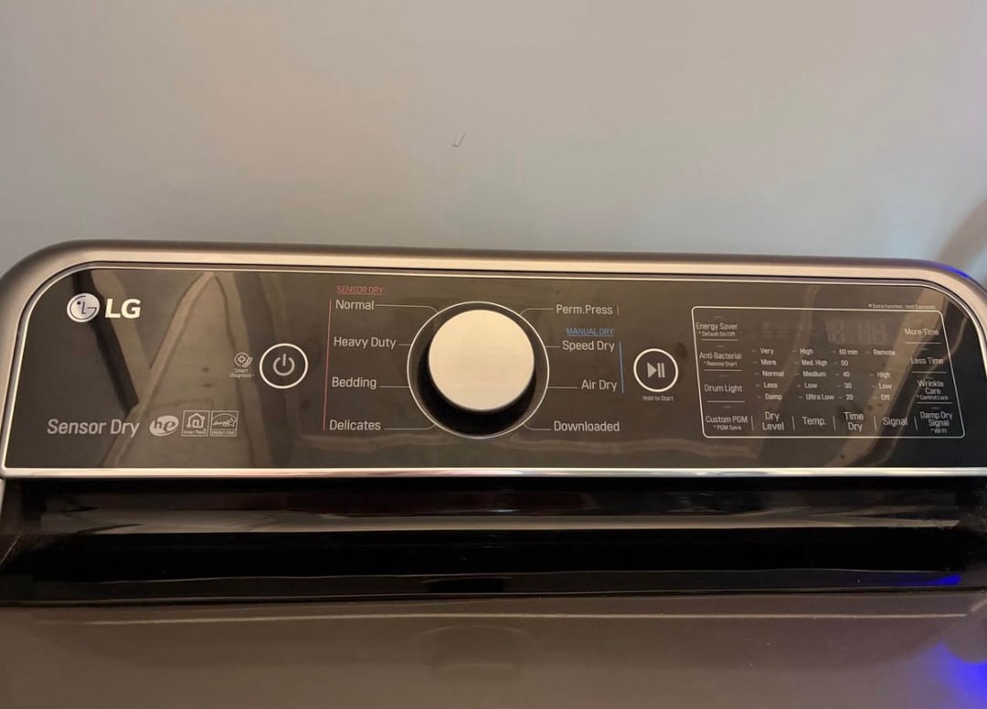 LG washer and dryer set, photo 9