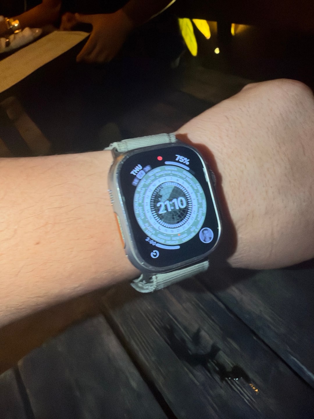 Apple Watch Ultra – Titanium Case with Trail Loop Band