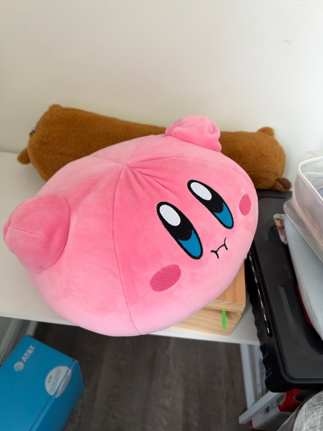 Kirby Large Plush Stuffed Toy – Pink, photo 2