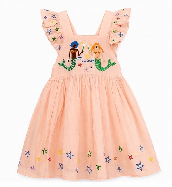 Stella McCartney Girls' Mermaid Dress, Size 4