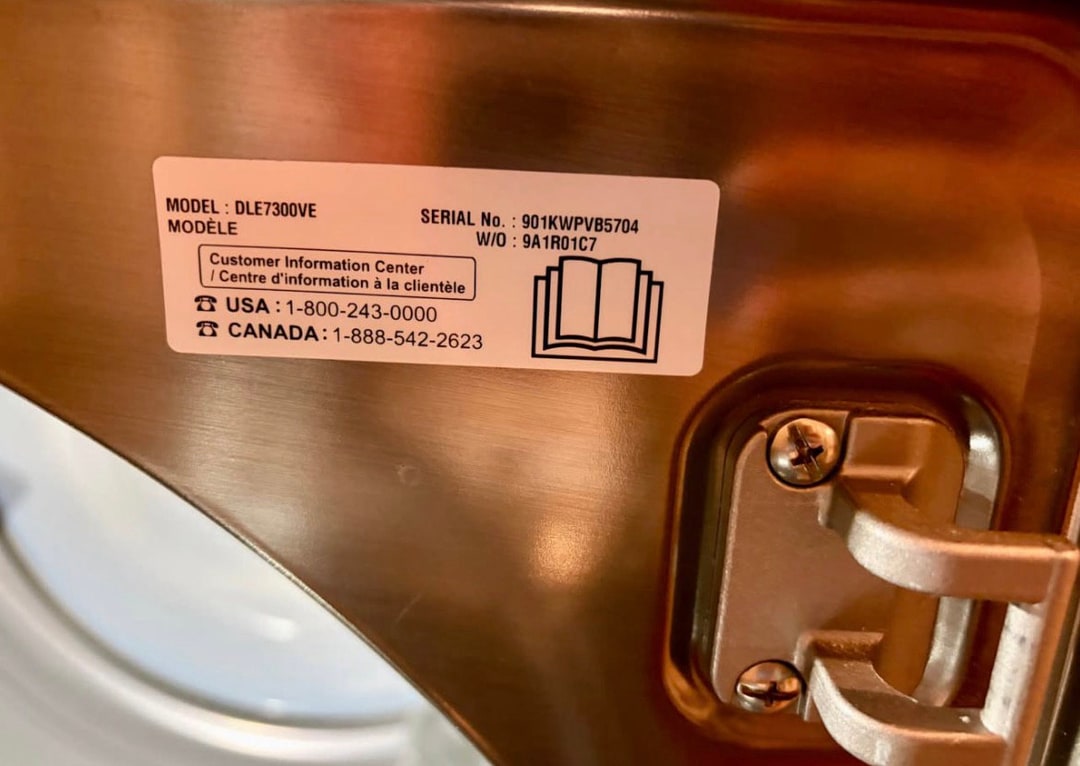 LG washer and dryer set, photo 6