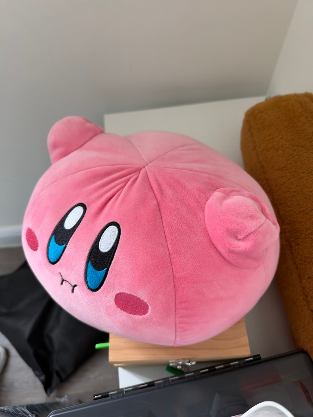 Kirby Large Plush Stuffed Toy – Pink, photo 3