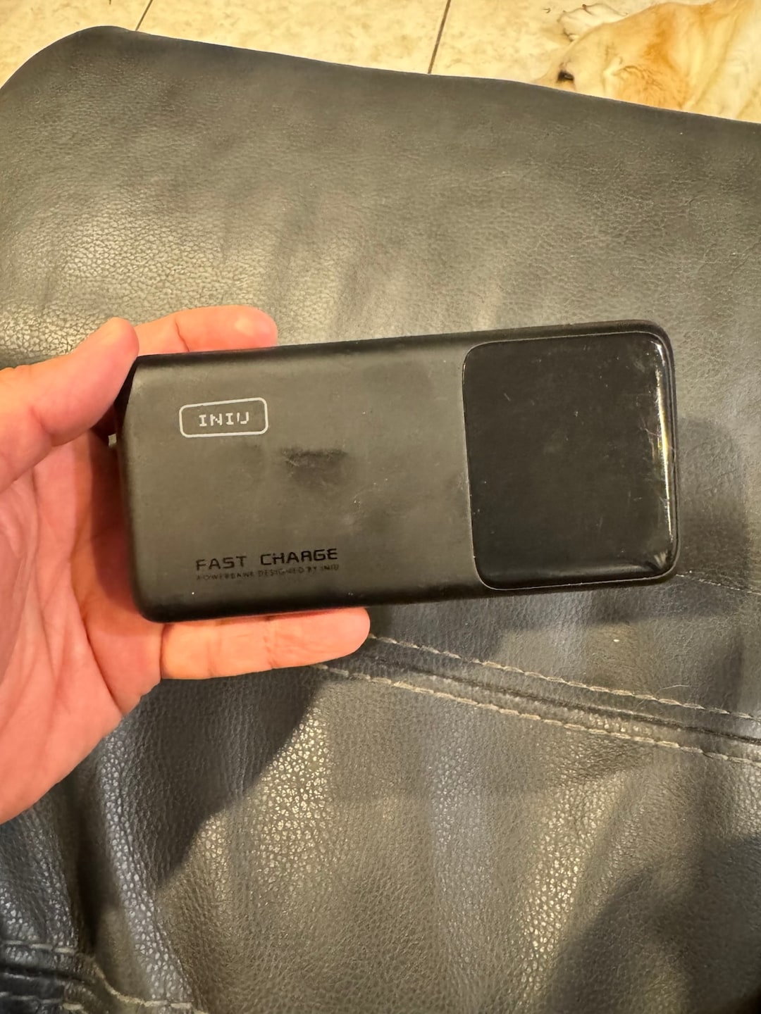 Black INIU Power Bank, 25000mAh Fast Charge