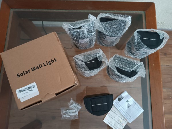 Luces solares vintage