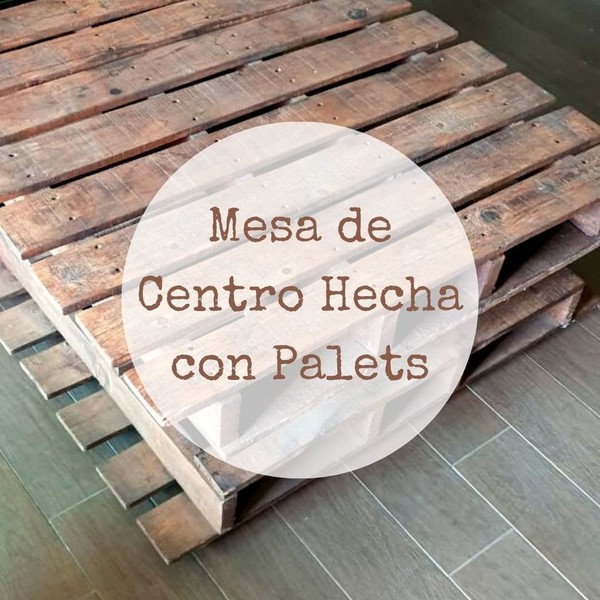 Mesa de Centro de Palets