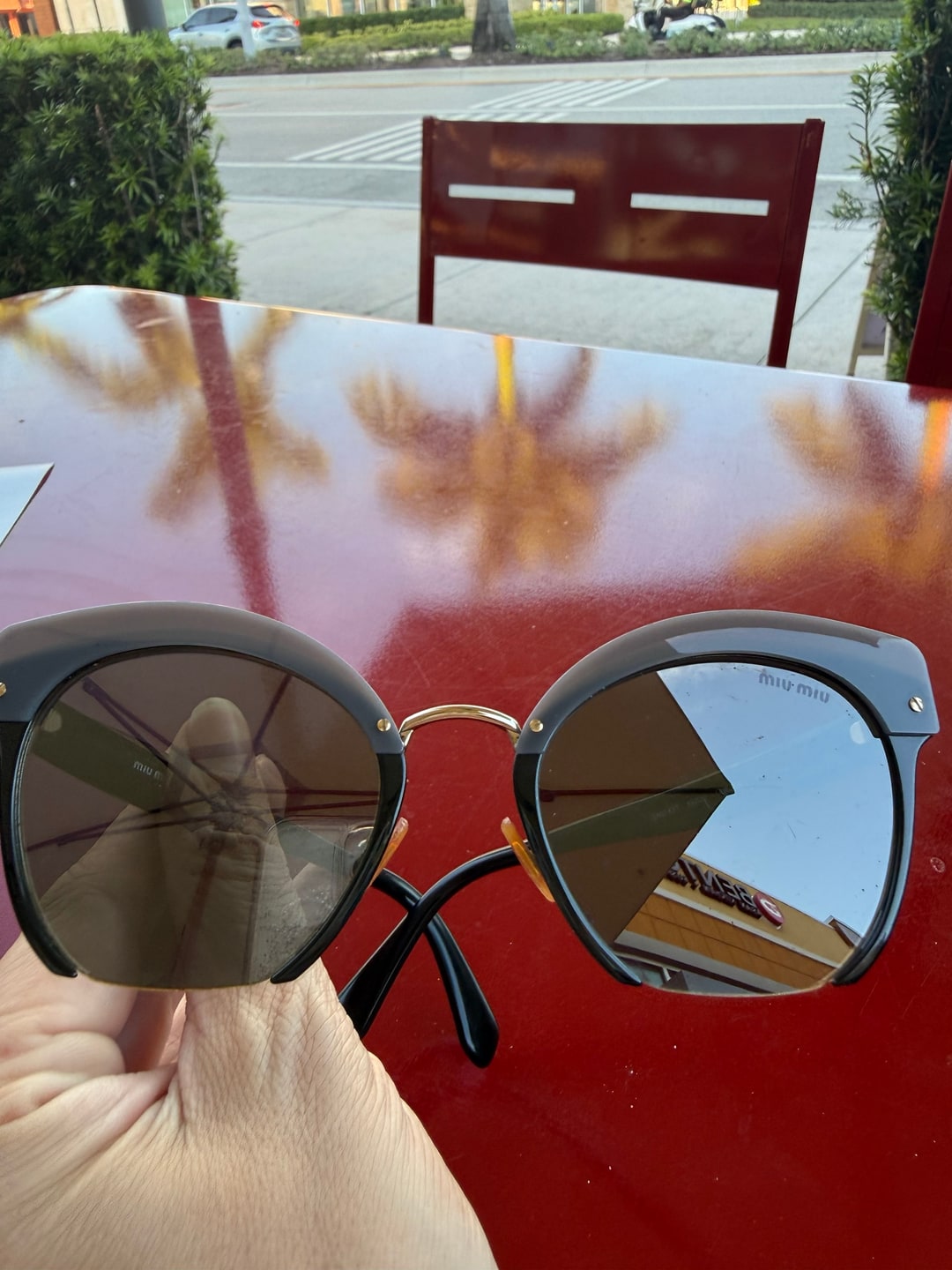 Miu Miu Cat Eye Sunglasses, photo 4