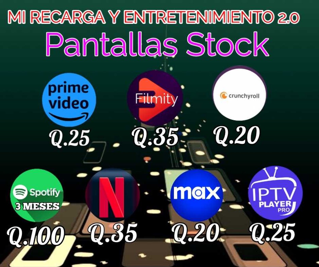 PANTALLAS DE ENTRETENIMIENTO