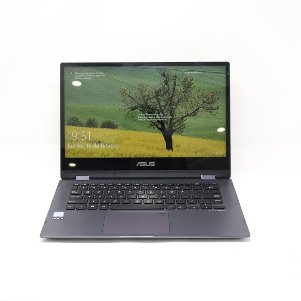 TP412F I3-8145U 4GB RAM 128GB SSD 14P TOUCH X360 W10 (PUNTO DE FUGA DE LUZ EN PANTALLA )