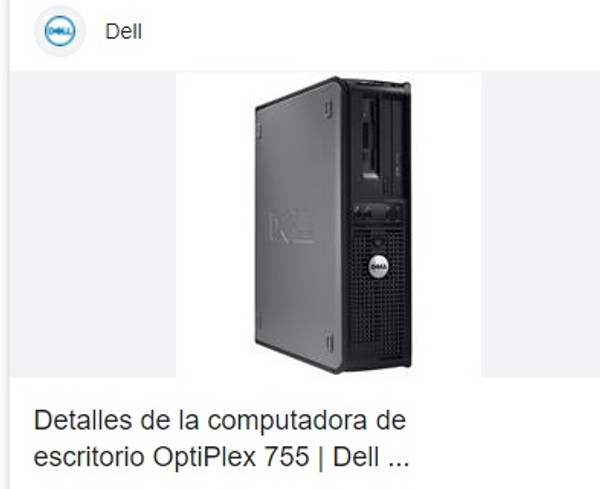 Vendo Computadoras Dell 755 Usadas